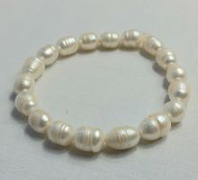 Elegantes Suesswasserperlen Armband, neuwertig, top! G