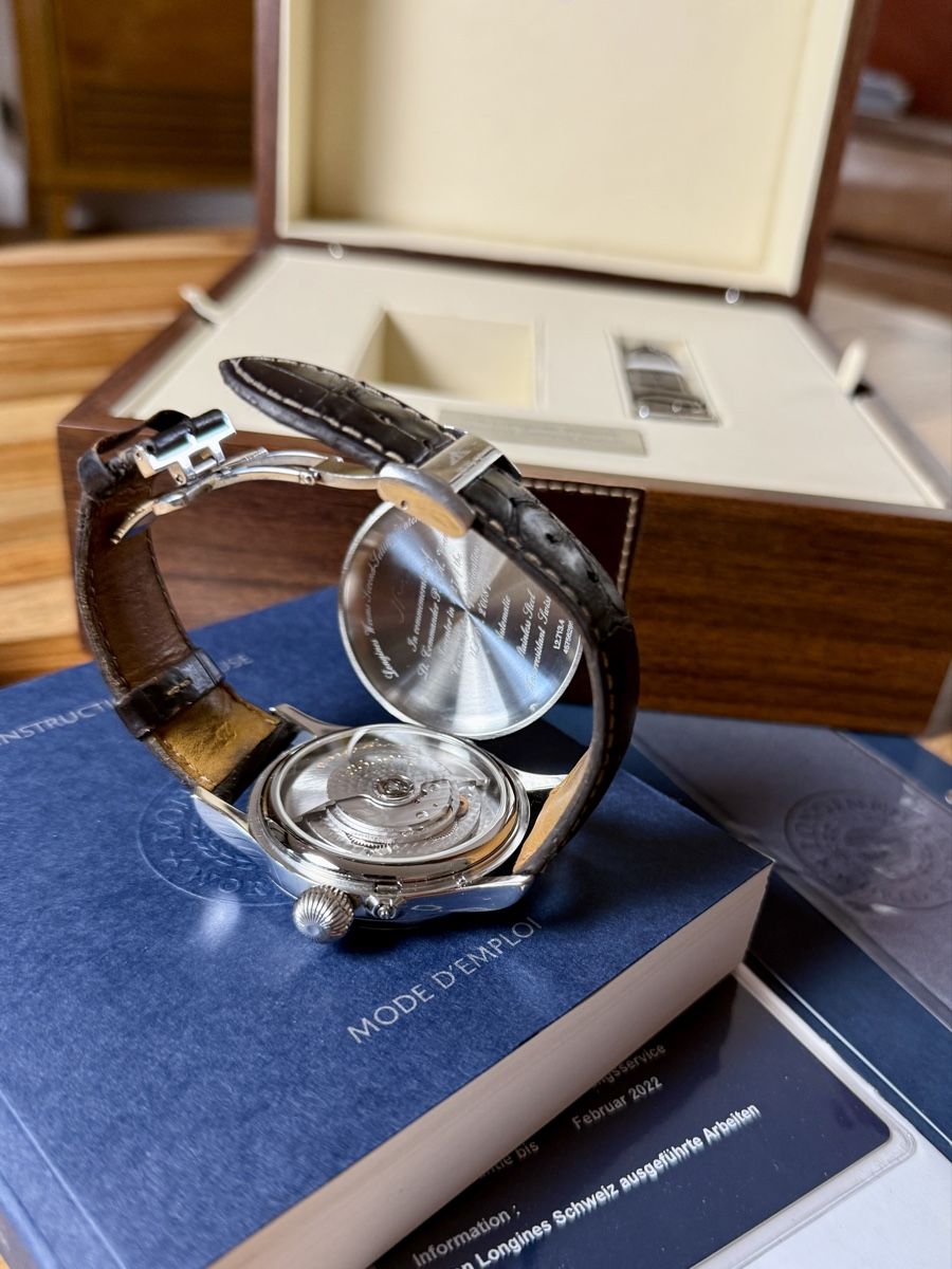 Longines Montres: Longines Weems Second-Setting Watch, Automatic, Top Zustand! – D'occasion à Selzach par rem_c8 4