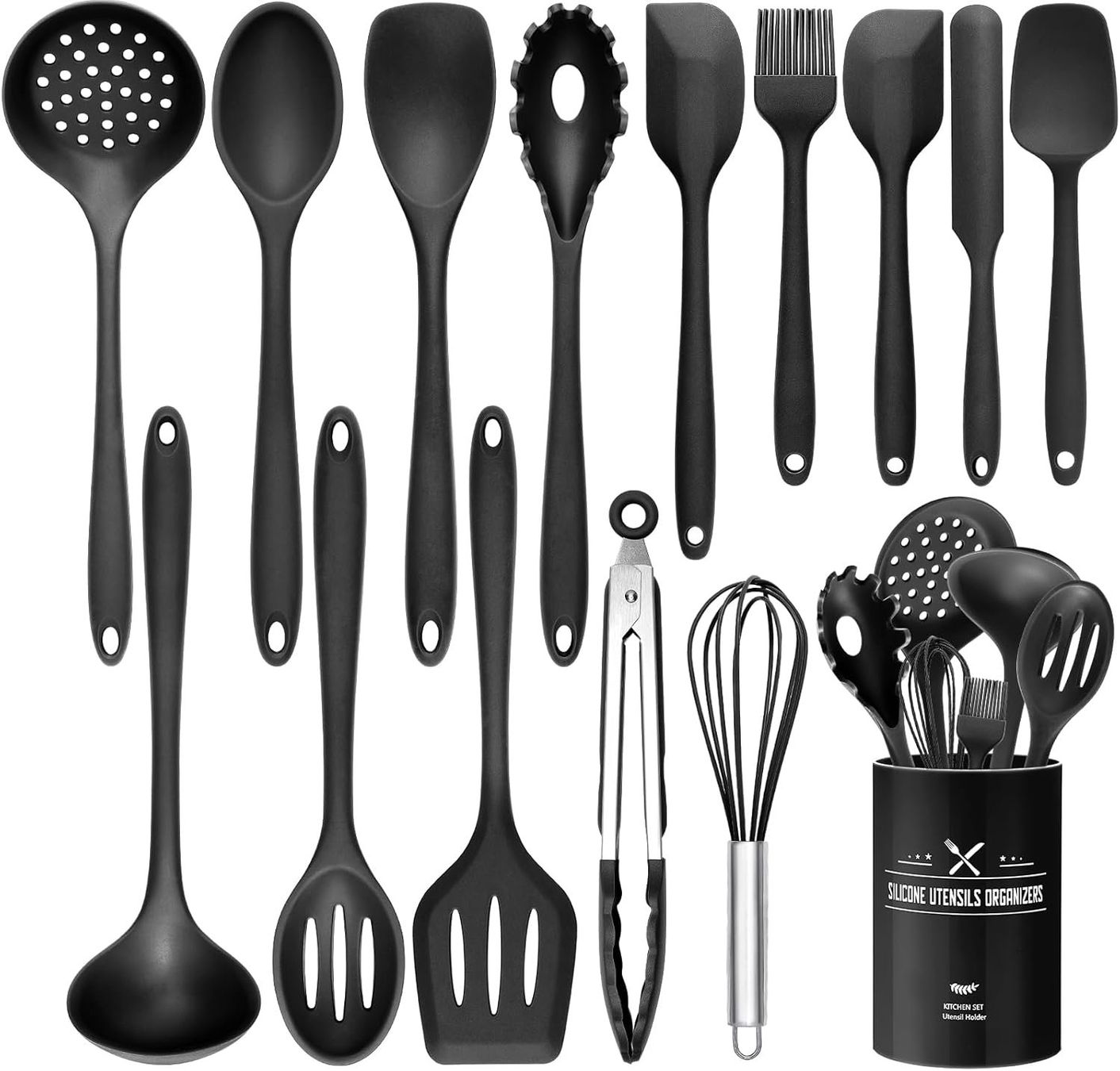 Elettrodomestici da cucina: 15-teiliges Silikon Küchenutensilien-Set – Nuovo e nell'imballaggio originale da Nuglar venduto da SaleRitter