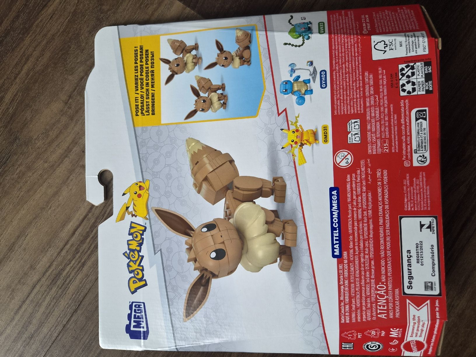 Mega Kit di costruzioni: Mega Construx Pokemon Evoli 215 Teile NEU – Nuovo e nell'imballaggio originale da Altishofen venduto da tammy05 2