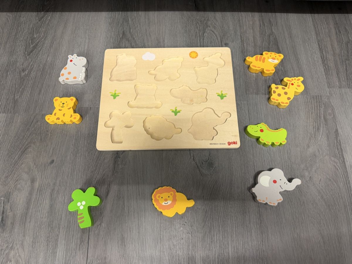 Puzzle: Goki Holzpuzzle Tiere – Usato da Zürich venduto da f_c_barcelona 1