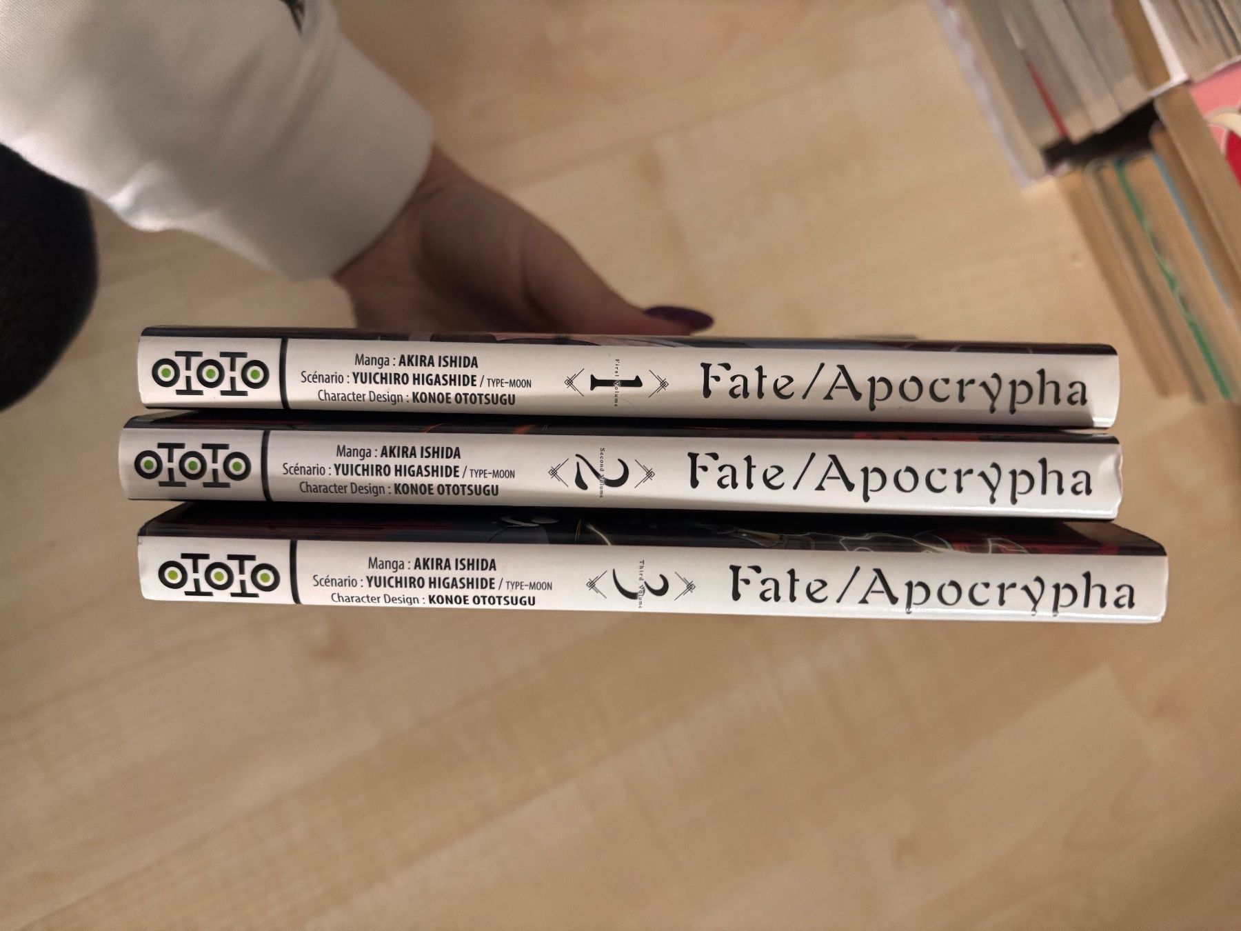 Fumetti: Fate/Apocrypha Manga, Band 1-3, FR – Usato da Bözberg venduto da Hiyora 2