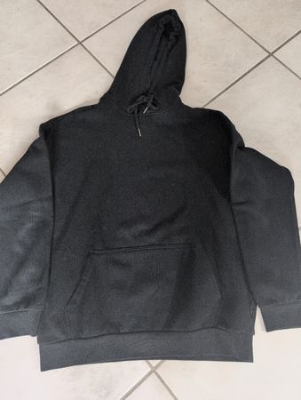 Sweat YOURTURN noir oversized confortable