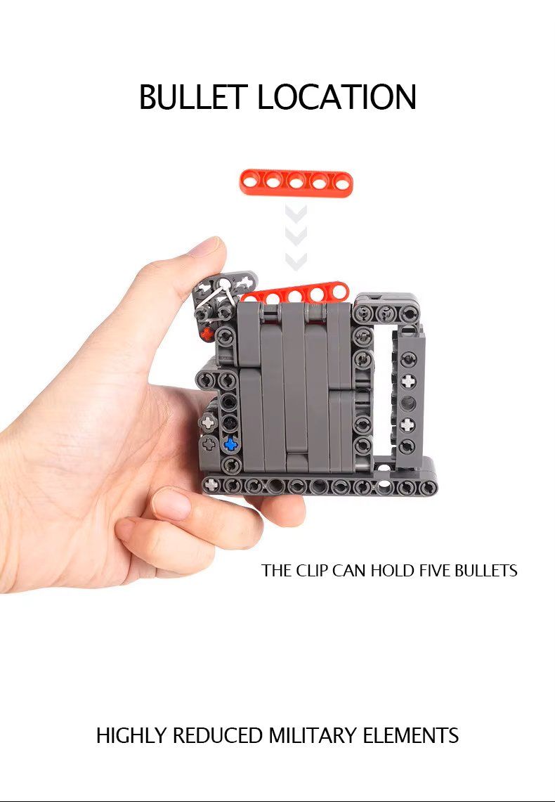 Lego Kit di costruzioni: Bausteinset Scharfschützengewehr – Usato da Zimmerwald venduto da Bimar 3