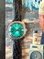 Montre Orano NOS Swiss Made Automatique vert émeraude