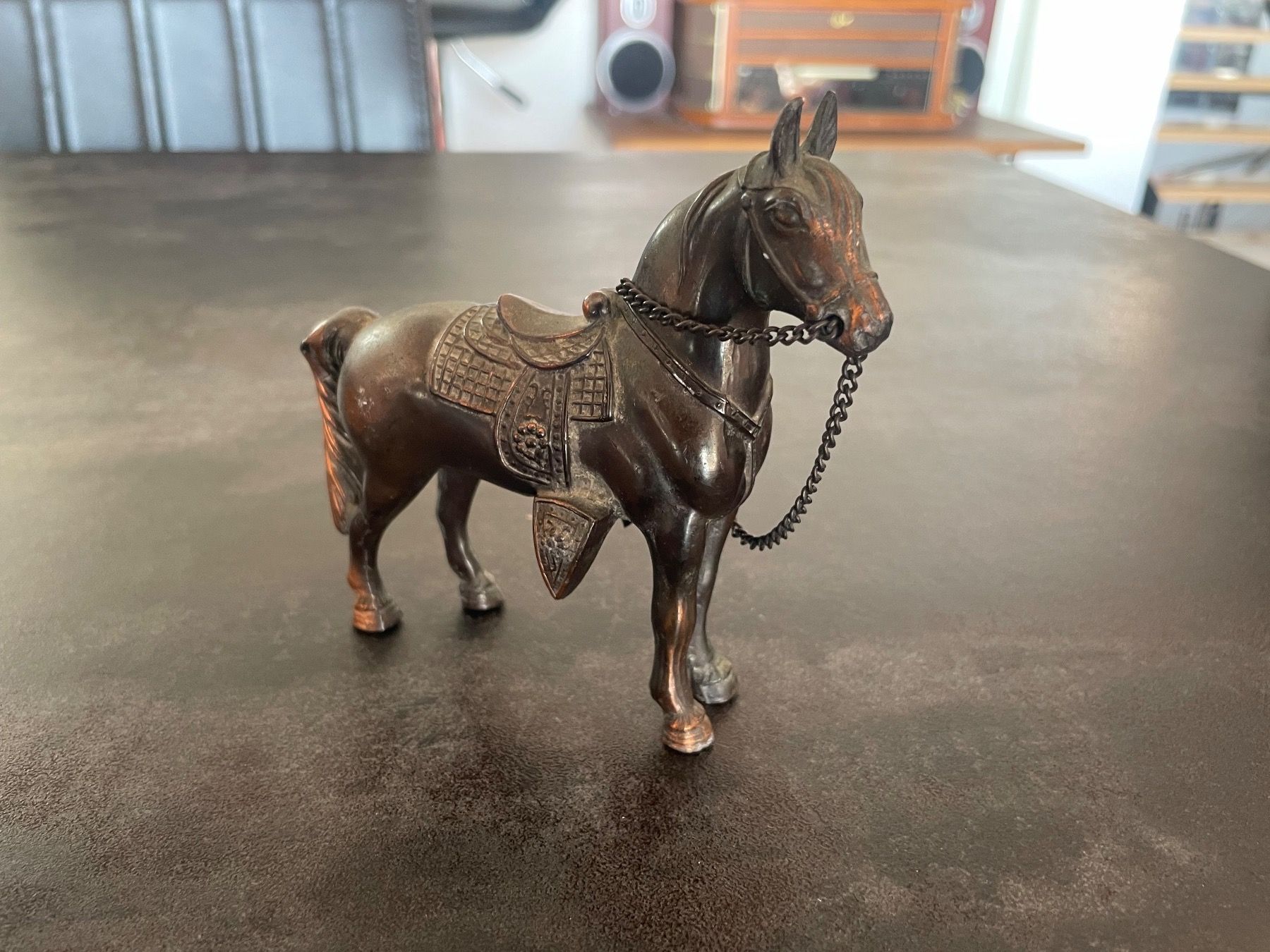 Statuette: Statuette Cheval en Cuivre – Usato da Vallamand venduto da Bricbracbroc82 1