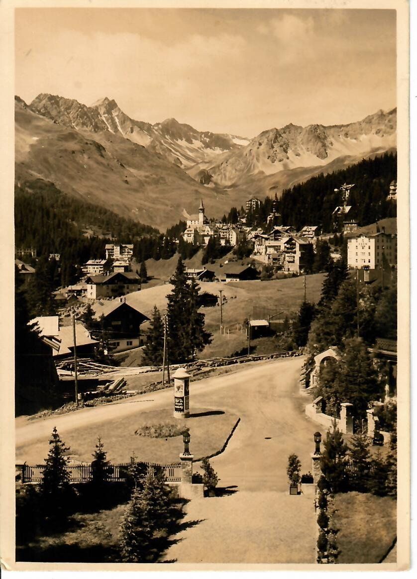 Ansichtskarten: Arosa 1934 – Gebraucht aus Hochdorf von Ziegel-16