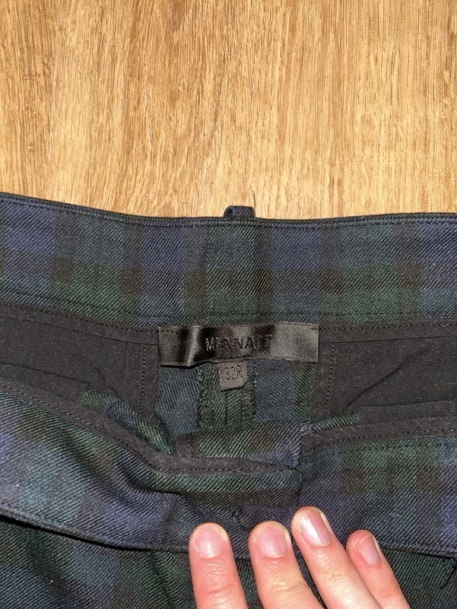 Pantaloni: Pantalon à carreaux vert Menace – Nuovo (secondo la descrizione) da Yverdon-les-Bains venduto da Little_M0nster 1