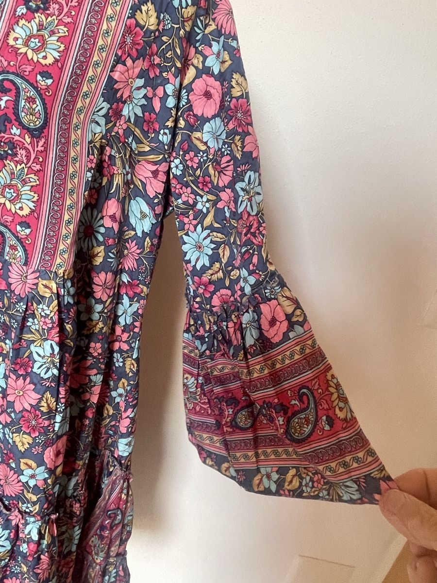 Vestiti: Boho Tunika / Minikleid aus Seide – Nuovo (secondo la descrizione) da Sigriswil venduto da ck56 5