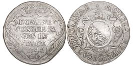 Zürich Halbgulden von 1748 (sehr schön)
