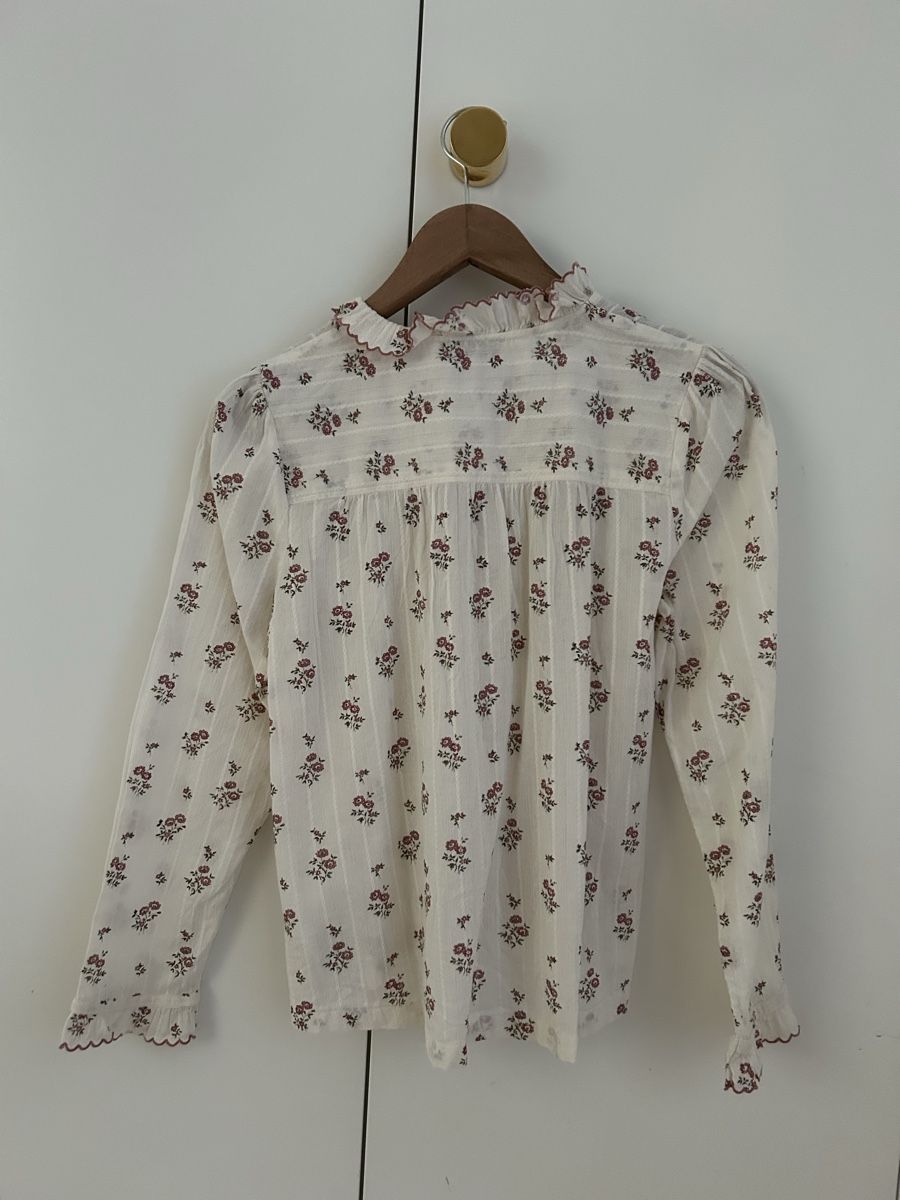 Cyrillus Camicette, T-shirt & Top: Geblümte Cyrillus Bluse Neu – Nuovo (secondo la descrizione) da Zürich venduto da sop_82jx 4
