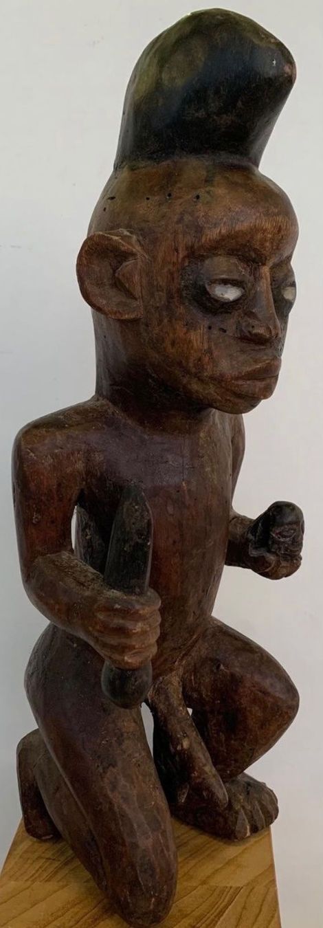Holzartikel: Afrikanische Holz Skulptur – Gebraucht aus Olten von sportwelt