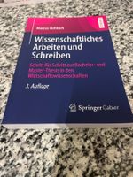 Wissenschaftliches Arbeiten, Oehlrich, 3. Auflage wie neu!