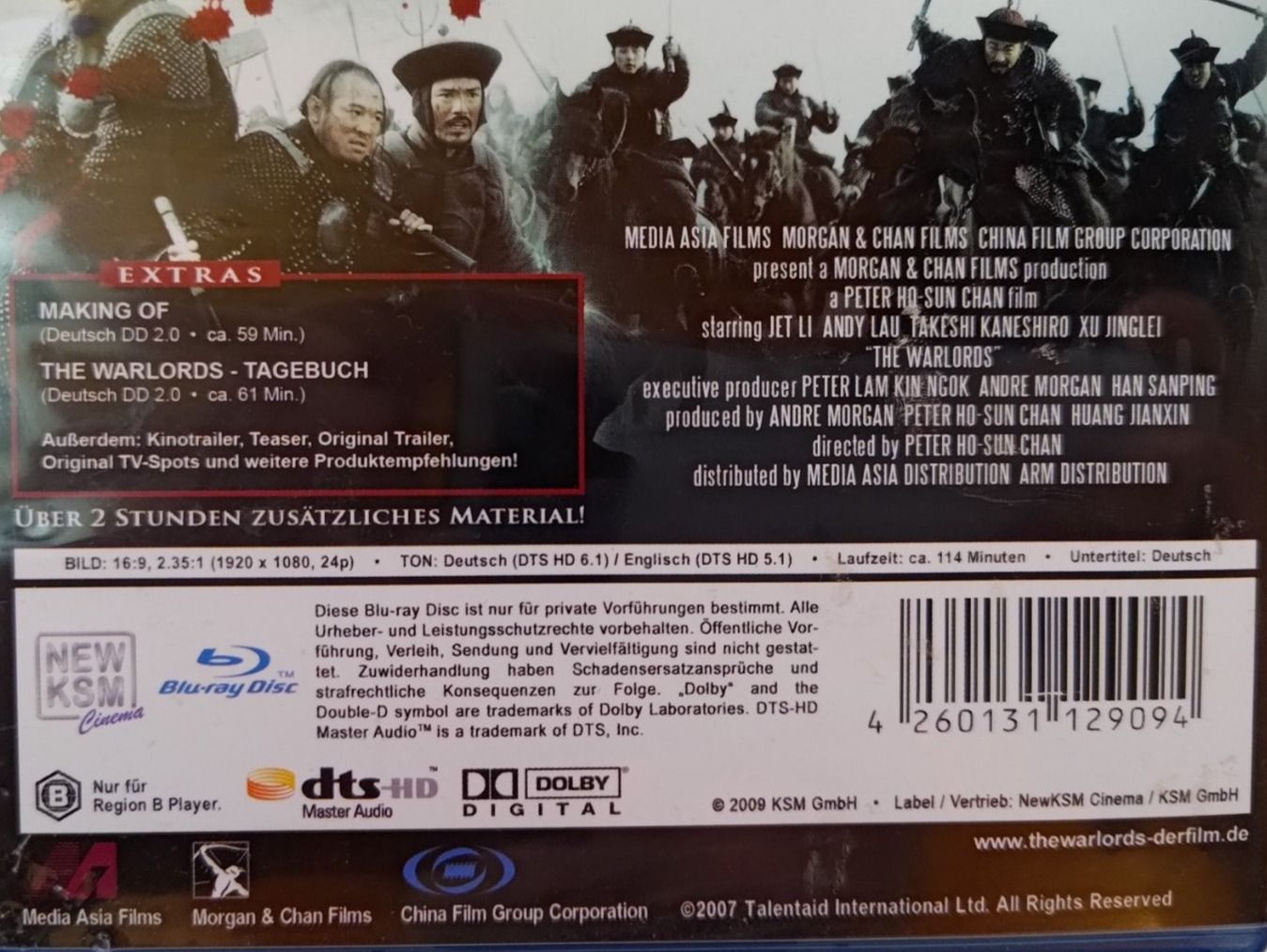 Tutti i DVDs: The Warlords – Usato da Liestal venduto da Kratzilla 3