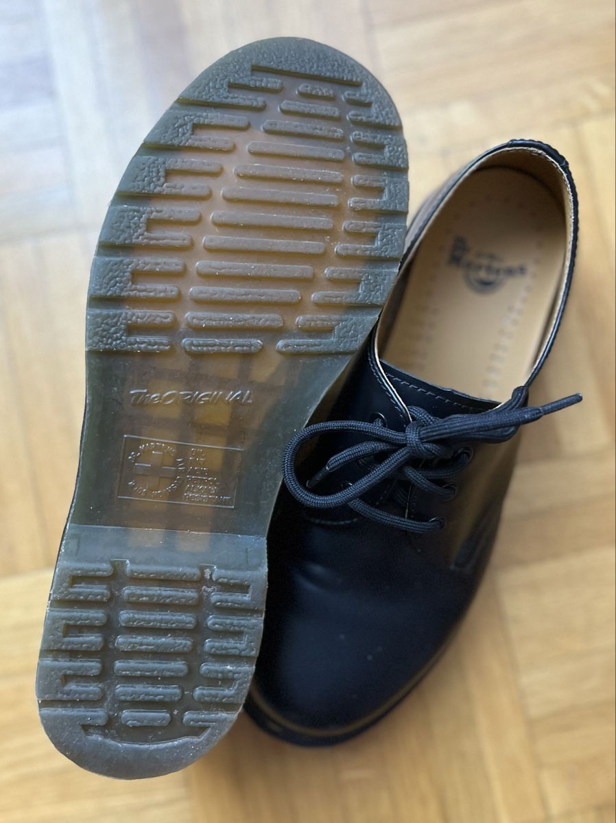 Dr. Martens Herrenschuhe: Dr Martens 1461 smooth black – Gebraucht aus Lausanne von micou47 3