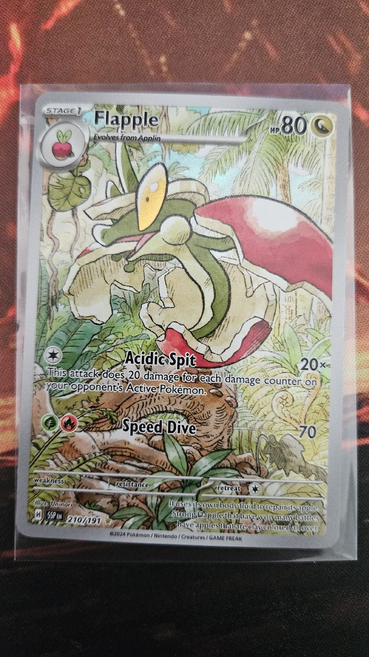 Pokémon Sammelbilder & Trading cards: flapple 210/191 – Neu (gemäss Beschreibung) aus Castel San Pietro von pie_k8j6