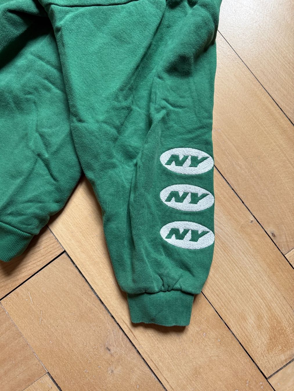 Pull&Bear Maglioni & Felpe: PULL&BEAR - NY Jets Sweatshirt grün M – Usato da Zürich venduto da Diazaio 3