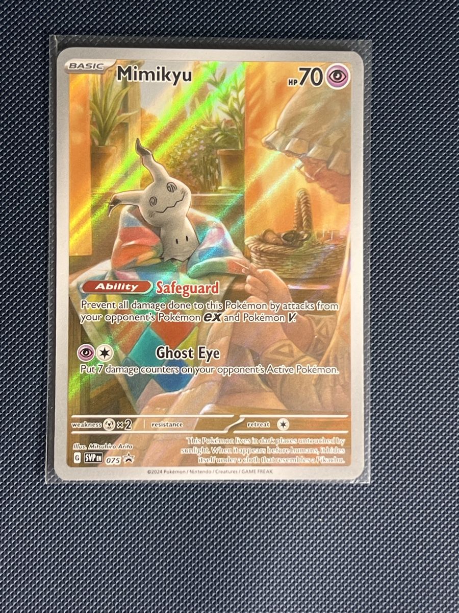 Pokémon Sammelbilder & Trading cards: Mimikyu #75 Promo – Gebraucht aus Zollikon von inf_l5jd