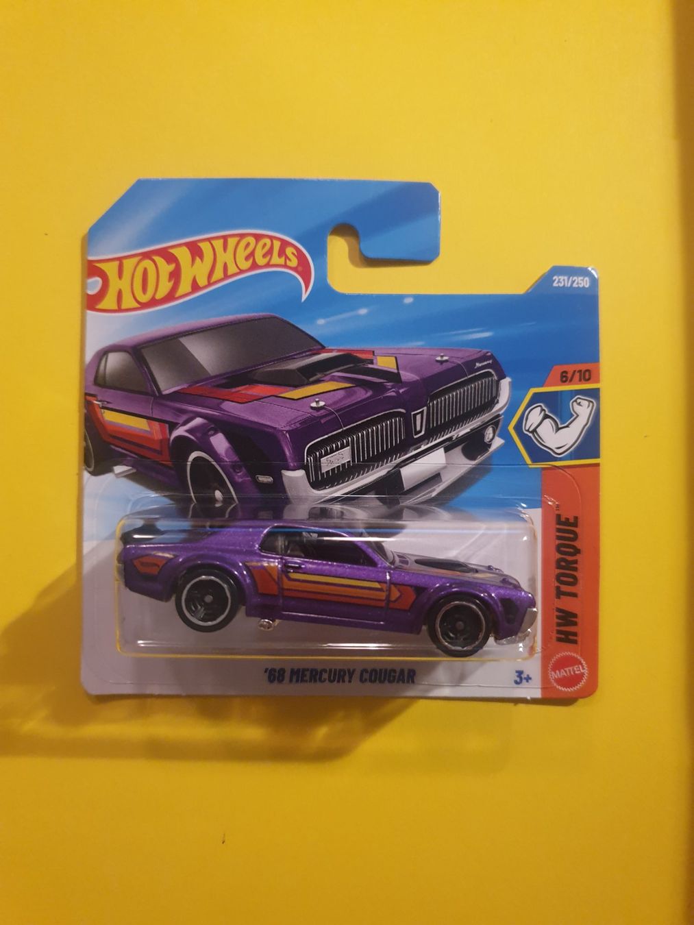 Hot Wheels Modellini d'auto: Hot Wheels '68 MERCURY COUGAR – Nuovo e nell'imballaggio originale da Oftringen venduto da Rotor