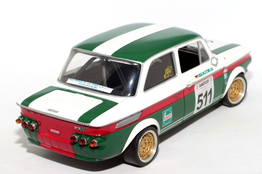 Revell NSU TT CUP 限定ミニカー 1:18 NSU TT Cup Racing (R. Podak) | HLJ.com