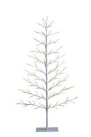 LED-Tannenbaum mit 90 warm weissen Dioden + Kugeln Rot
