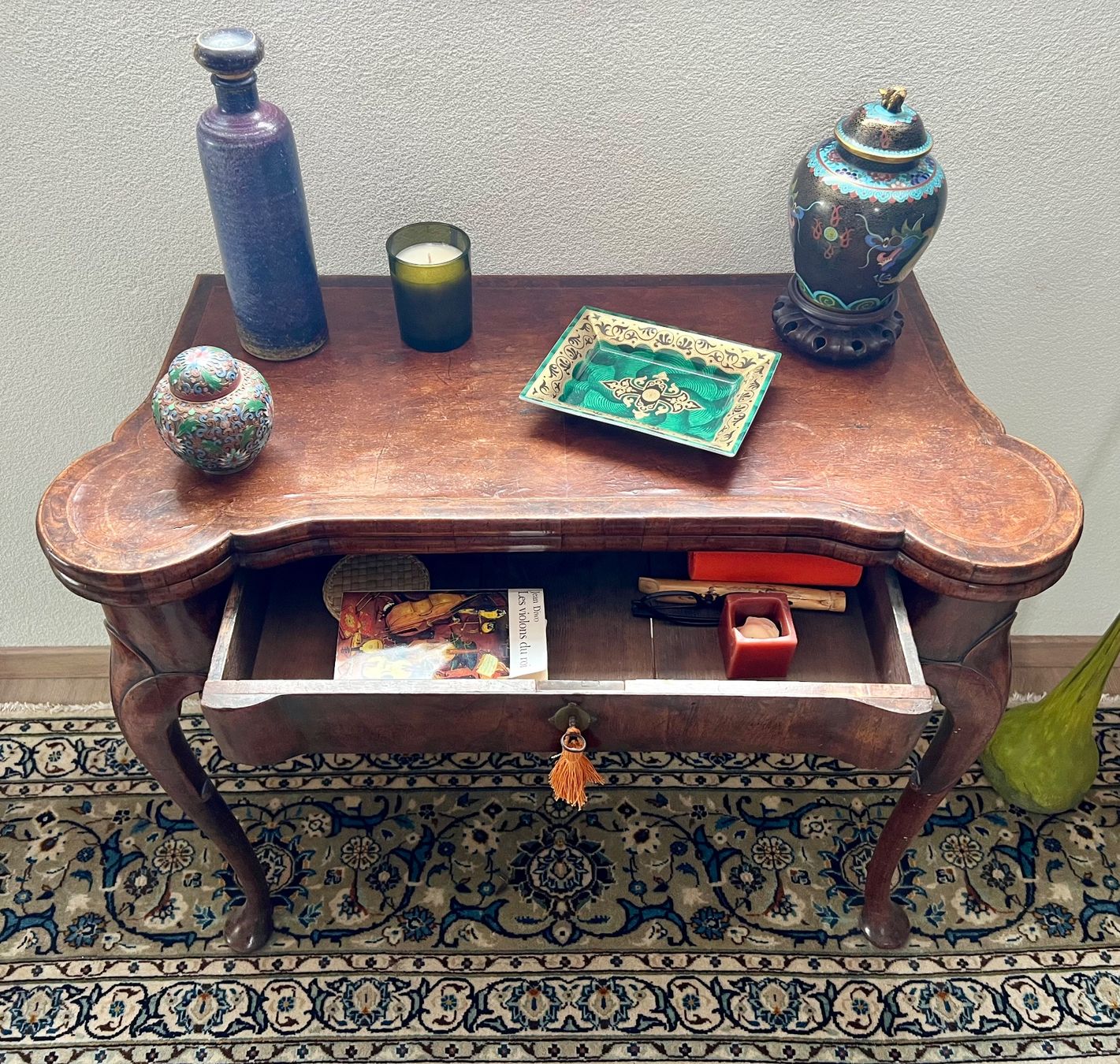 Tavoli: Games folding table, England, 19th century – Usato da Morges venduto da 4WLS 5