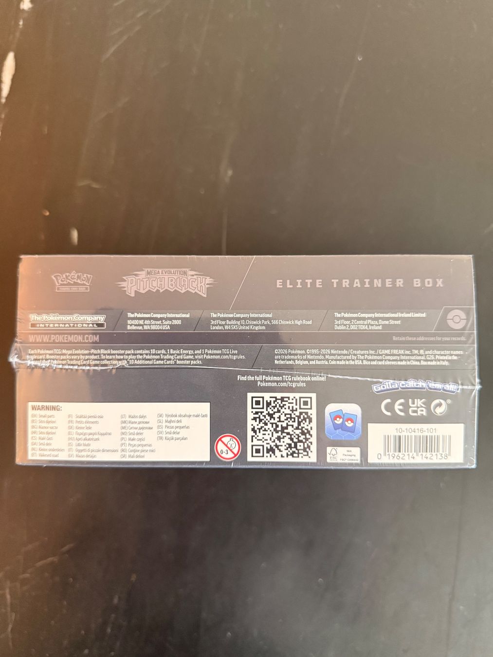 Pokémon Sammelbilder & Trading cards: Pokémon Mega Evolution Pitch Black ETB EN – Neu und originalverpackt aus Horn von CornerPlanet 5