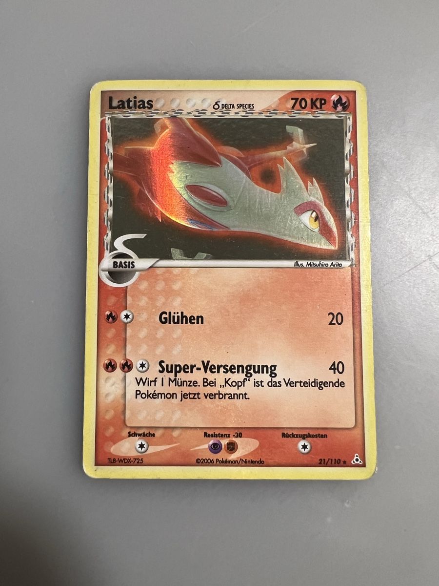 Pokémon Sammelbilder & Trading cards: Latias Holo – Gebraucht aus Muttenz von Michugee97