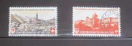 PP 1943 Tessiner Landschaft und Bundeshaus ganzer Satz gest.