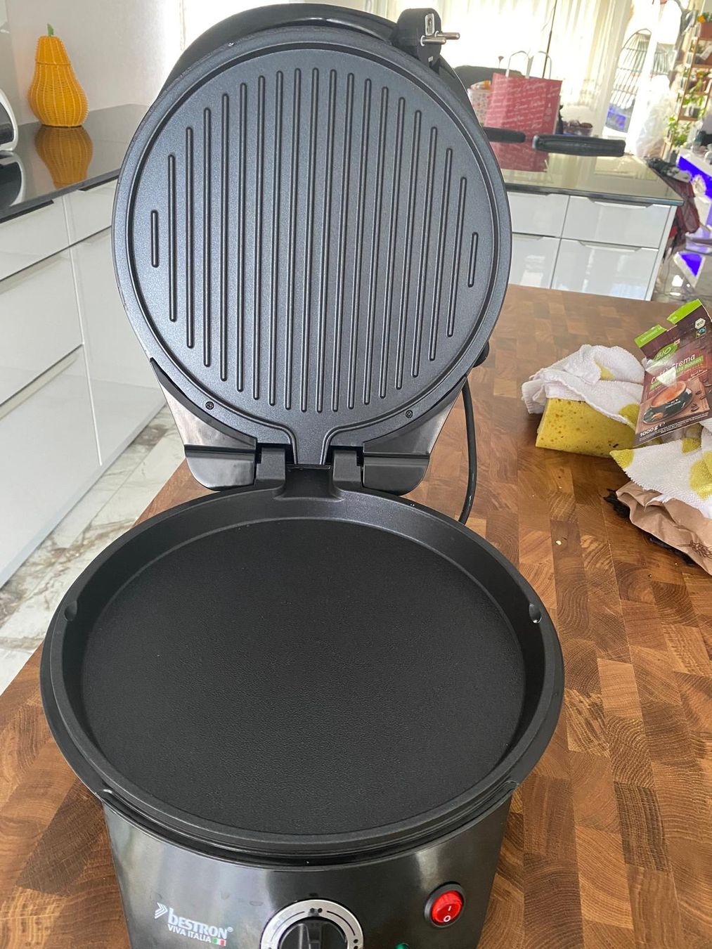Elettrodomestici da cucina: Elektrischer Pizzaofen Pizzabäcker neu. – Nuovo e nell'imballaggio originale da Lyss venduto da asi_r552 1
