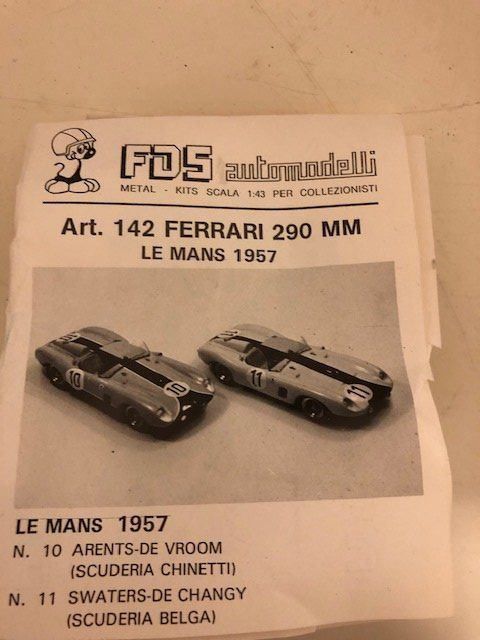 Ferrari Modellini d'auto: FDS-Kit Ferrari 1/43 – Nuovo (secondo la descrizione) da Muttenz venduto da Gucci2005 2