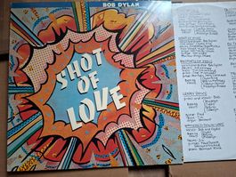 Bob Dylan Shot of Love Vinyl LP