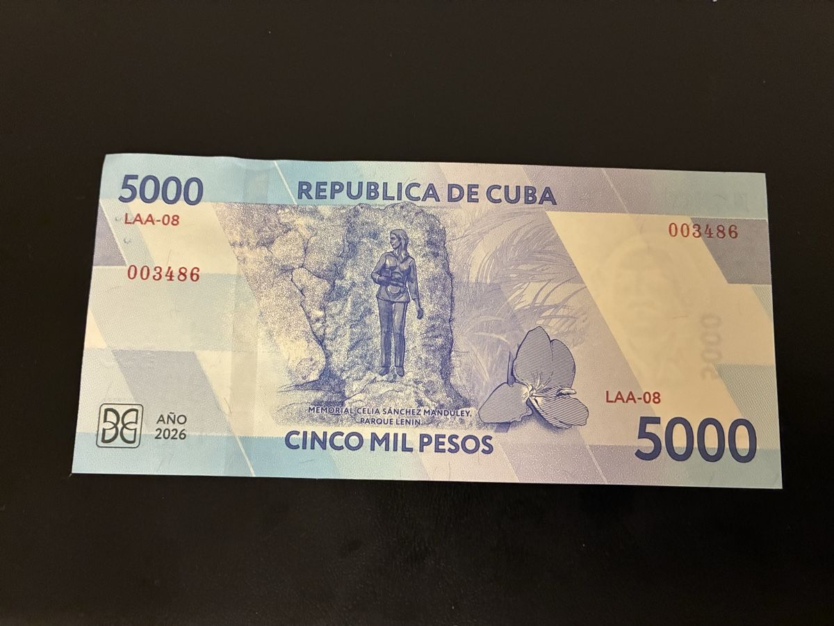 Banknoten: CUBA 5000 PESOS 2026 P#W148 UNC – Neu (gemäss Beschreibung) aus Dällikon von Woldbanknoten 2