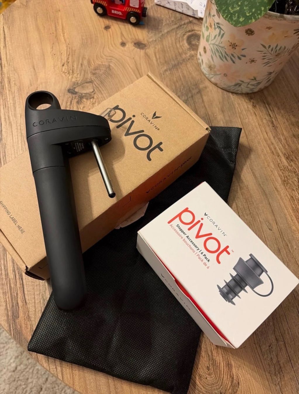 Coravin Flaschenöffner & -verschlüsse: Coravin pivot + 6 bouchons supplémentaires – Gebraucht aus Froideville von vin_ynl9