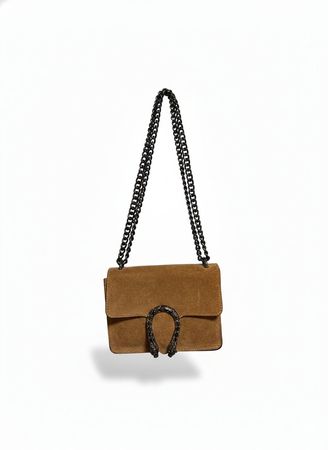 Wildleder Braun Top Zustand, Herbst-Look!
