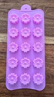 Seifen-Pralinen Silikonform/Mold/Blumen/Flowers
