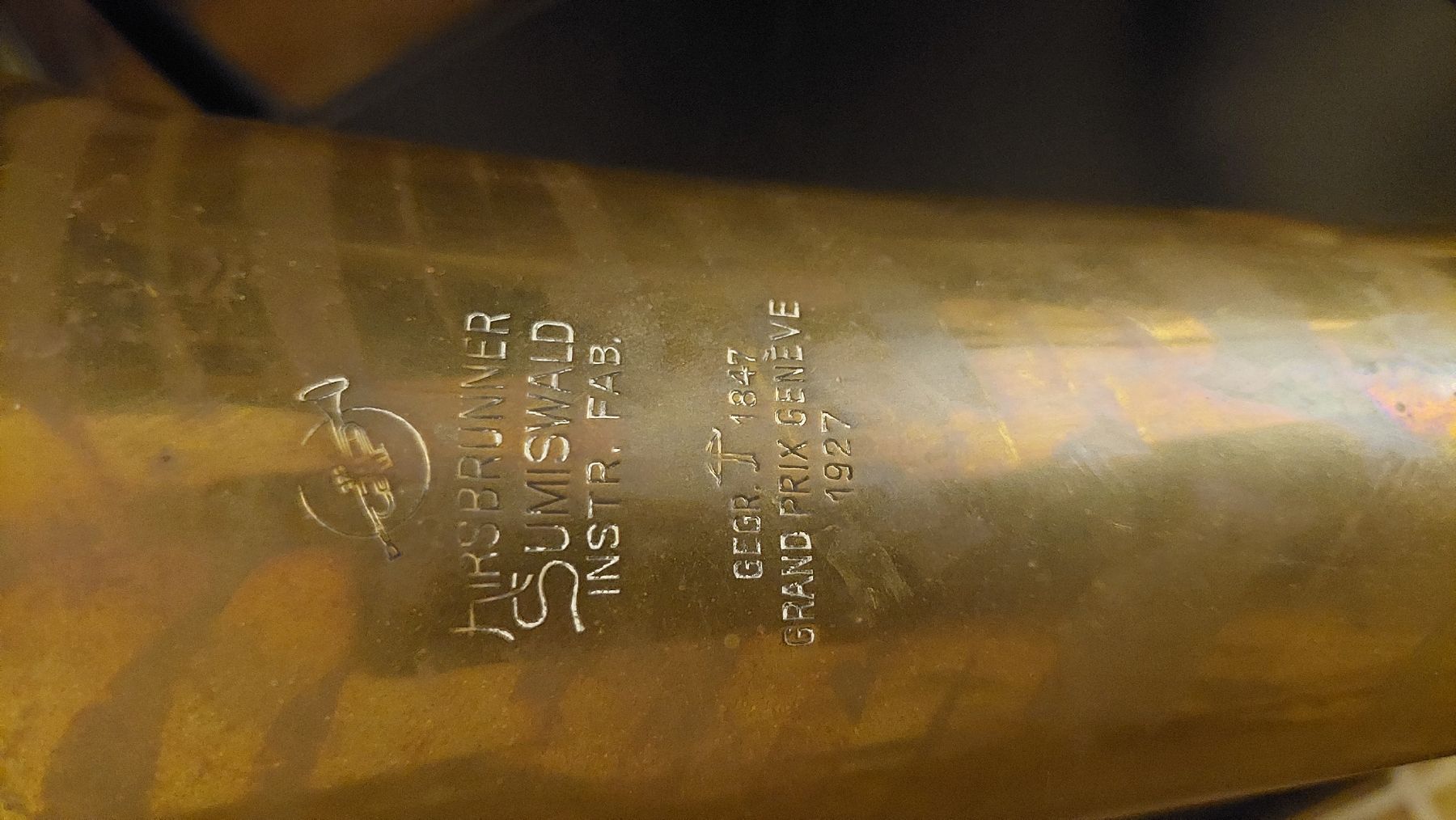 Strumenti musicali: nice&old Baritone od.Tenorhorn – Difettoso da Basel venduto da O-MEGA 7