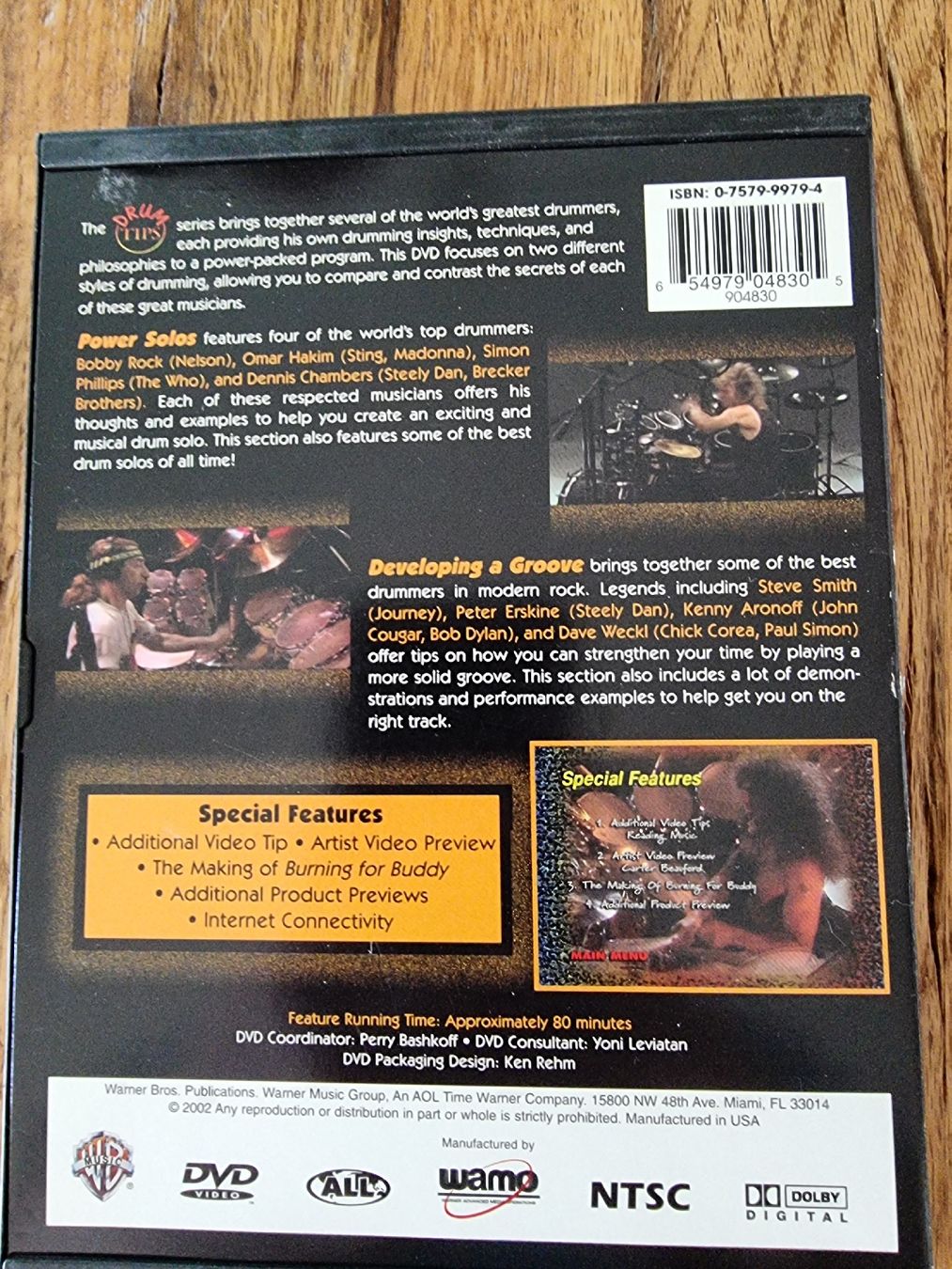 Strumenti musicali: Drum Tips Schlagzeug Lern DVD – Usato da Zofingen venduto da Tinpan 3