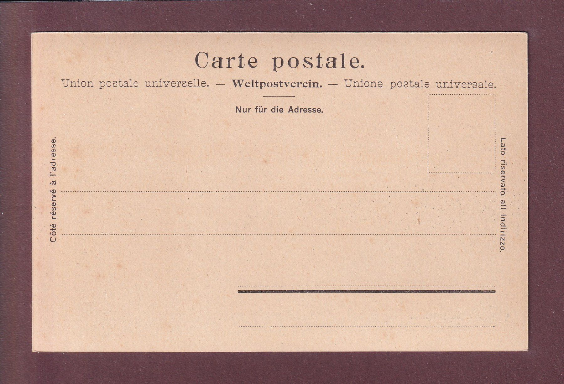 Ansichtskarten: THUN und die Alpen - 1917 – Gebraucht aus Pully von nicecards 1