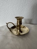 Vintage Kerzenhalter aus Messing 