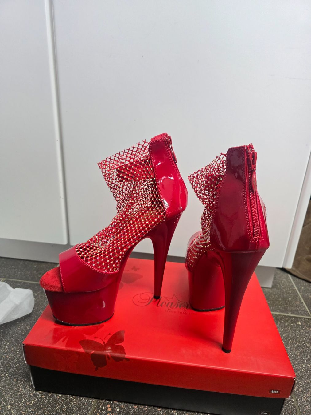 Chaussures femmes: Pleaser Adore-765RM High Heels 39 – D'occasion à Siegershausen par Chanty1005 1