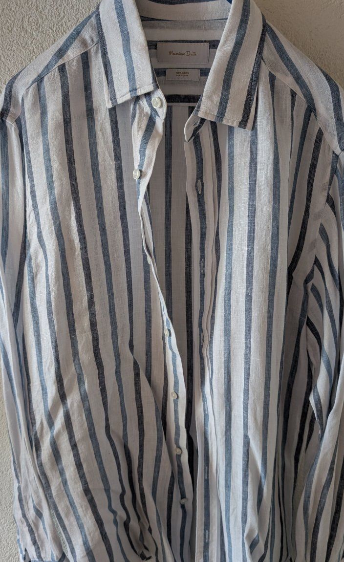 Massimo Dutti Camicie: Edles Leinenhemd von Massimo Dutti zu verkaufen. – Usato da Meilen venduto da ste006
