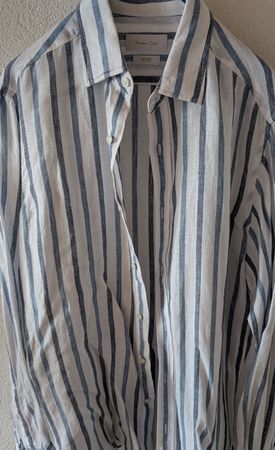 Edles Leinenhemd von Massimo Dutti zu verkaufen.