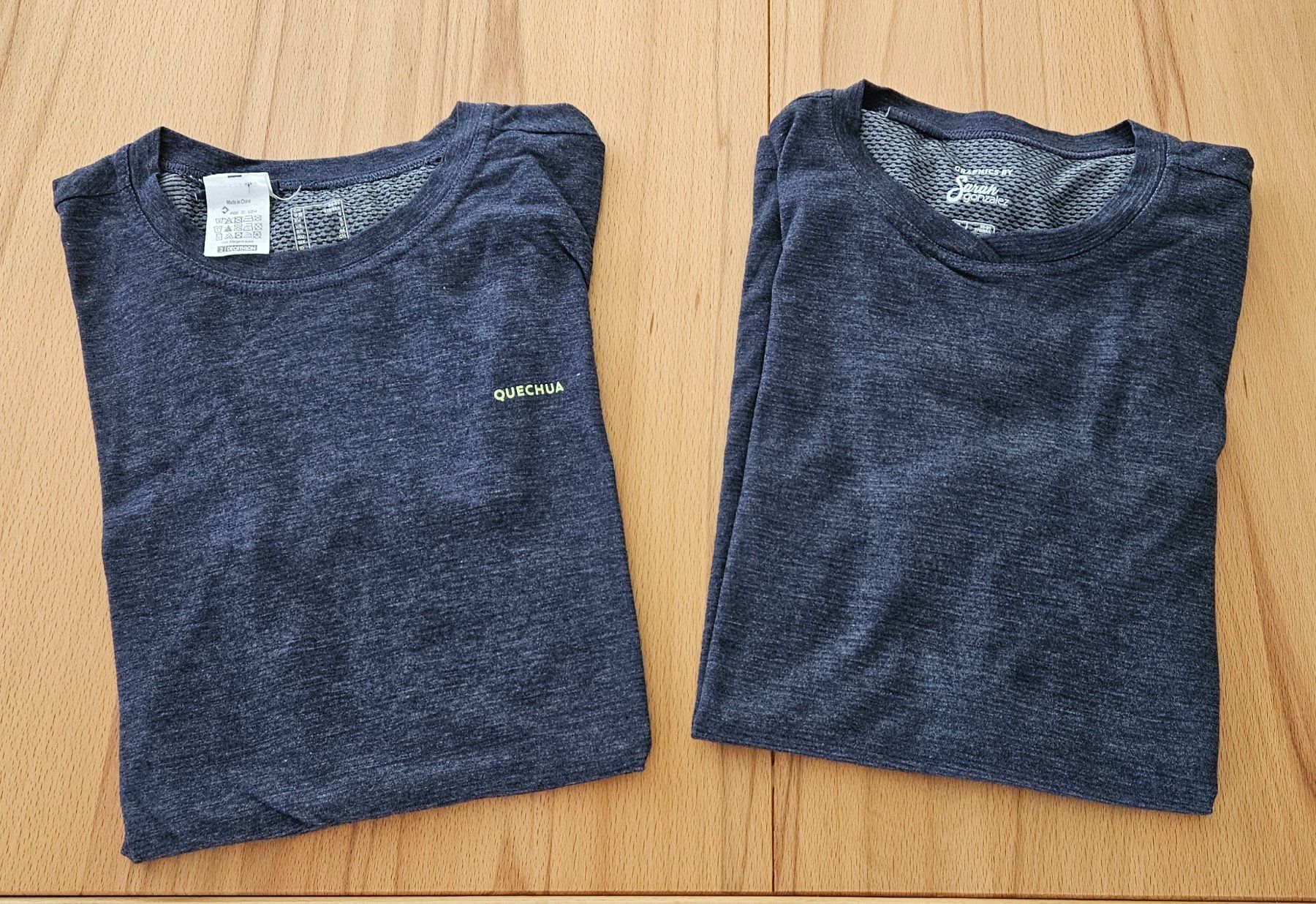 Decathlon Lotti di vestiti: Quechua Wandershirts, 2 Stk. Gr. S, Top Zustand – Usato da Aadorf venduto da Speco69