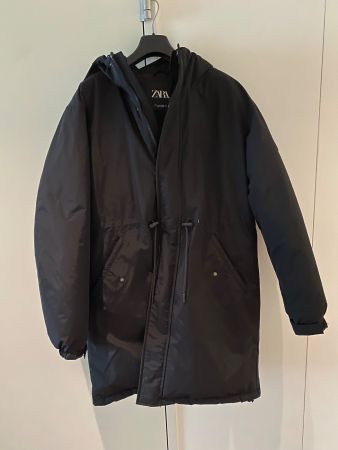 Zara Wintermantel, schwarz, Warm durch den Winter!