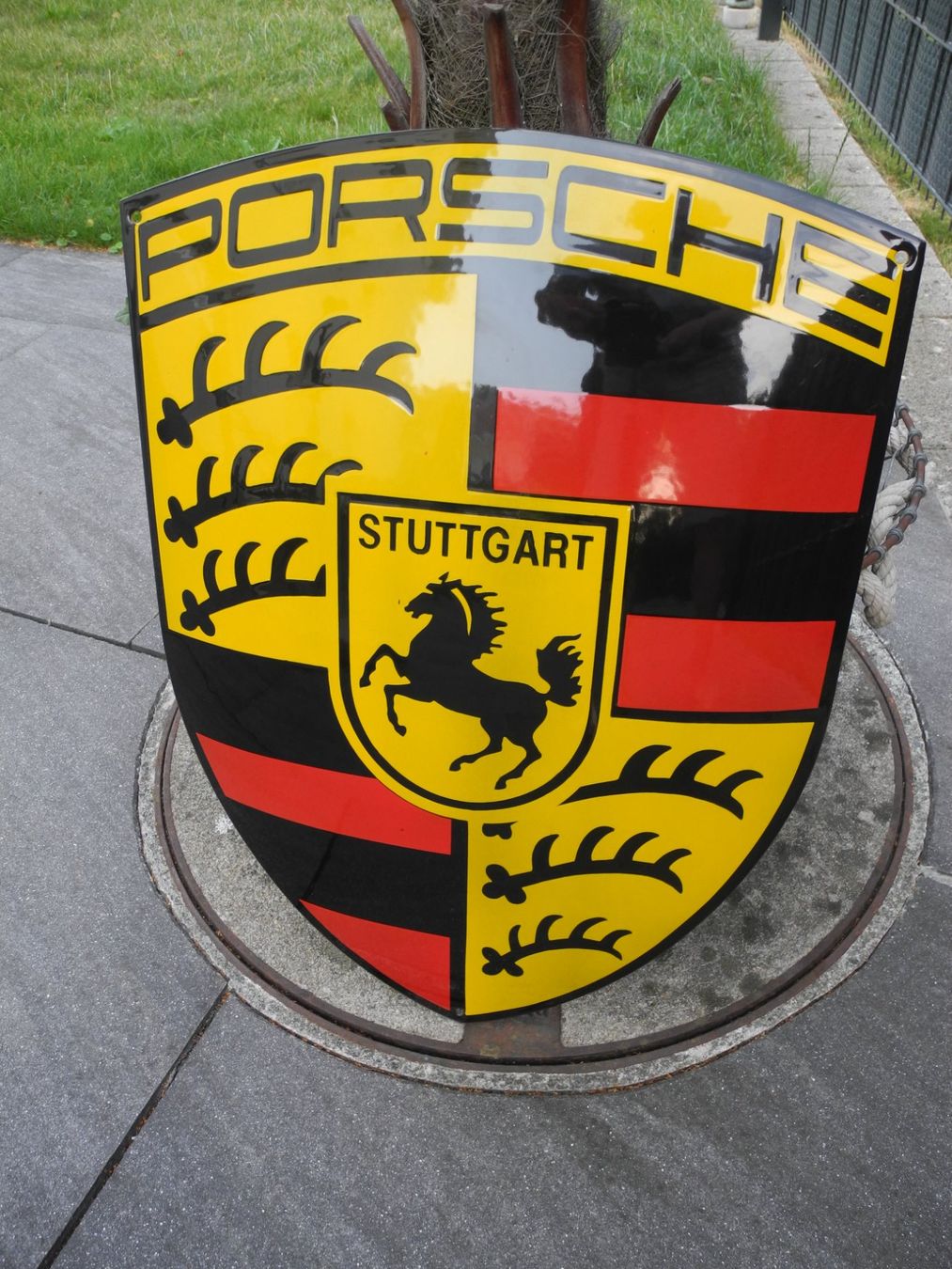 Porsche Schilder: GROSSES PORSCHE EMAILSCHILD – Neu (gemäss Beschreibung) aus Reinach AG von Huckleberrysix 5
