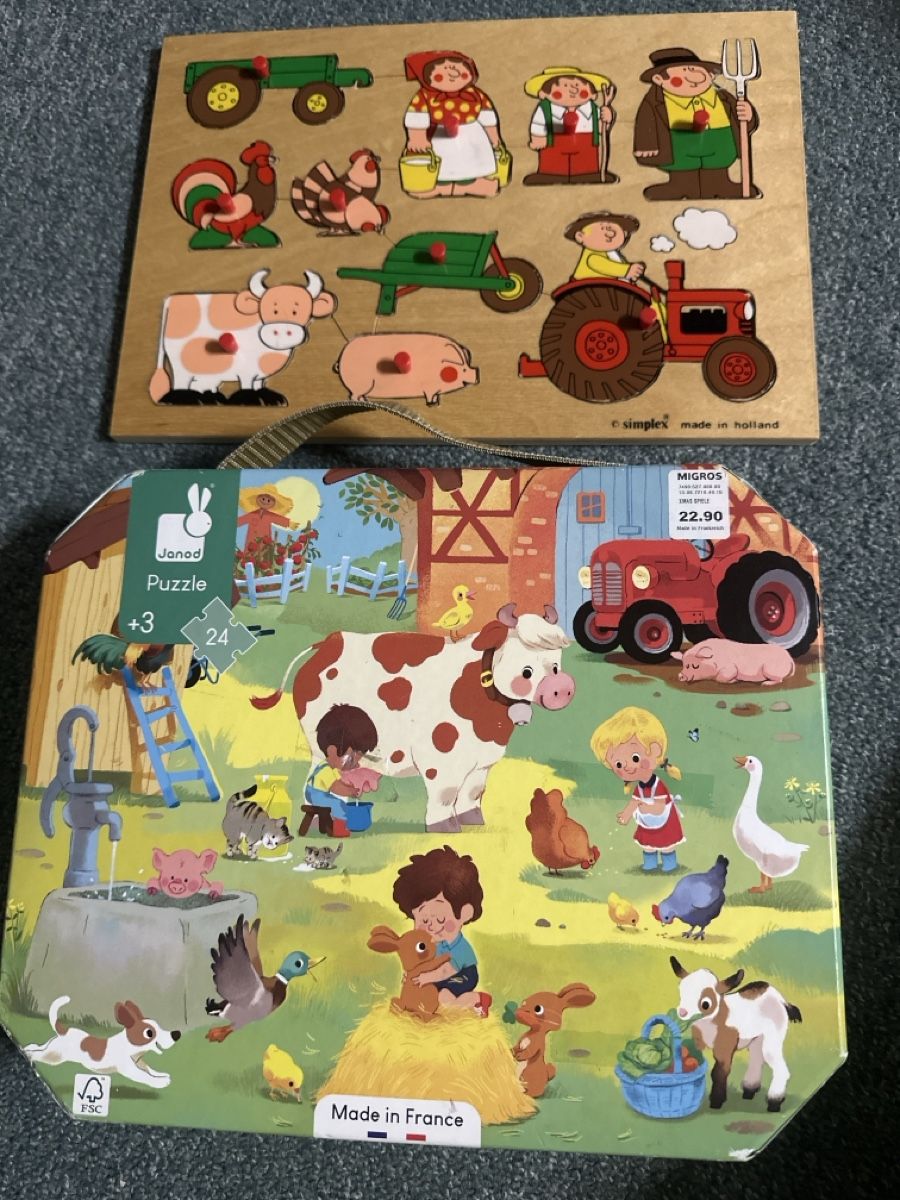 Puzzles: Puzzle Bauernhof  – Neuf (Voir description) à Baltschieder par YmroBe