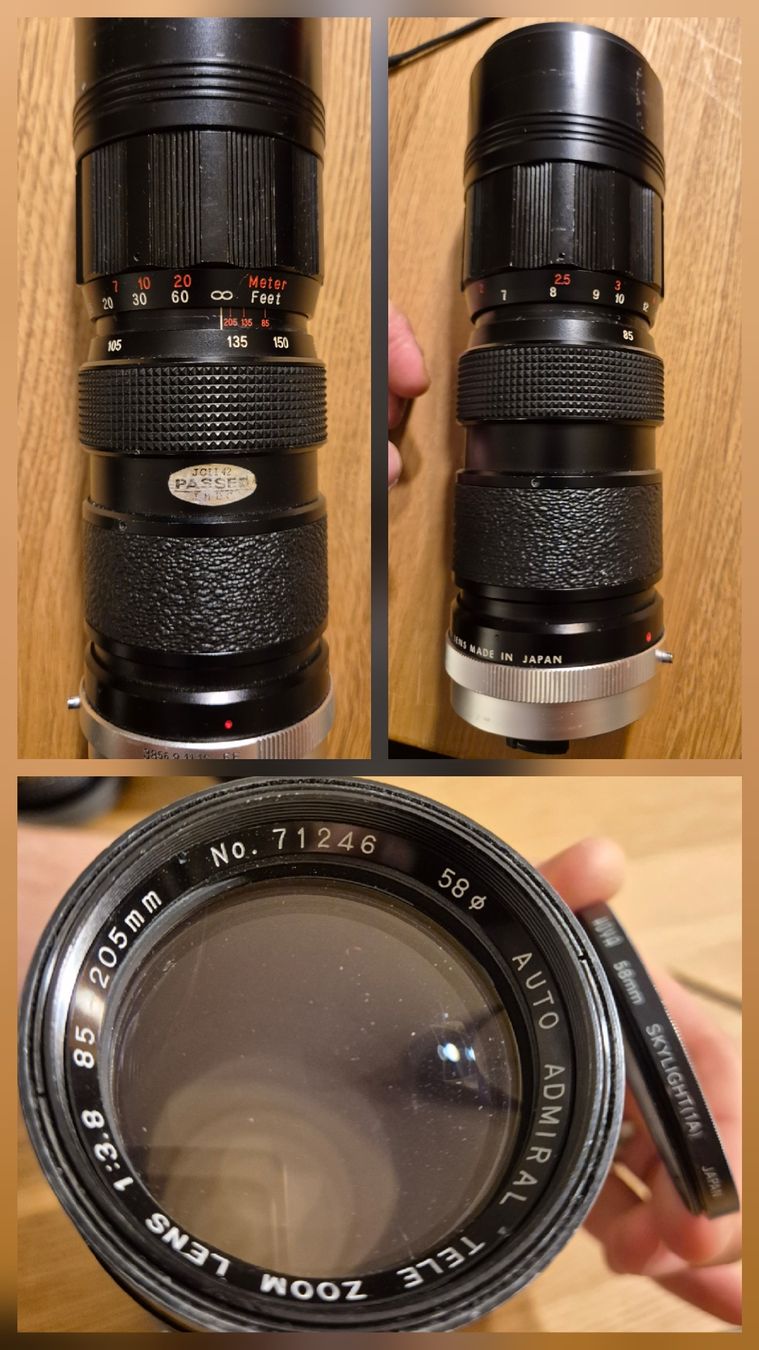 Konica Kamera: Konica Autoreflex T3, 3 Objektive, Telekonverter, Blitz etc. – Gebraucht aus Gisikon von Spunk 4