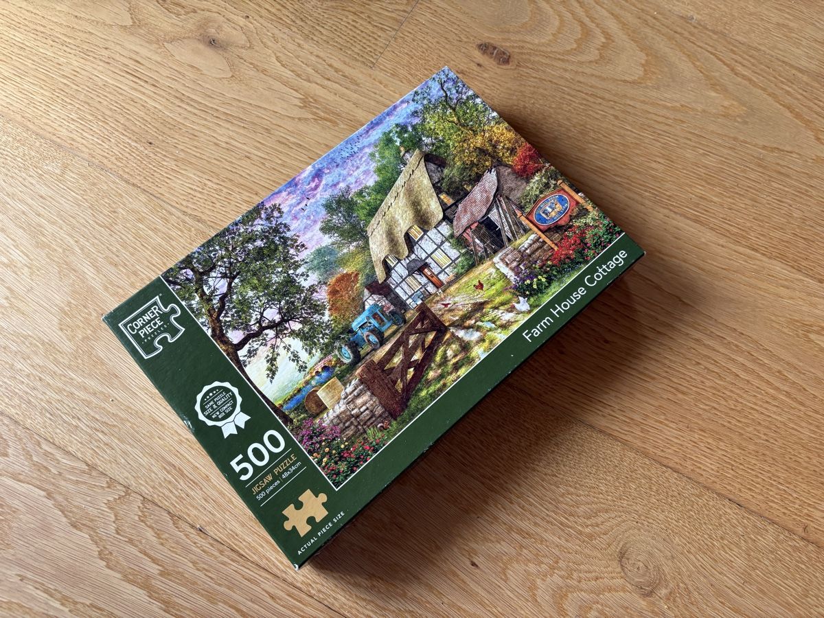 Puzzle: Puzzle 500 Teile - corner piece - komplett – Usato da Zweisimmen venduto da Domii 1