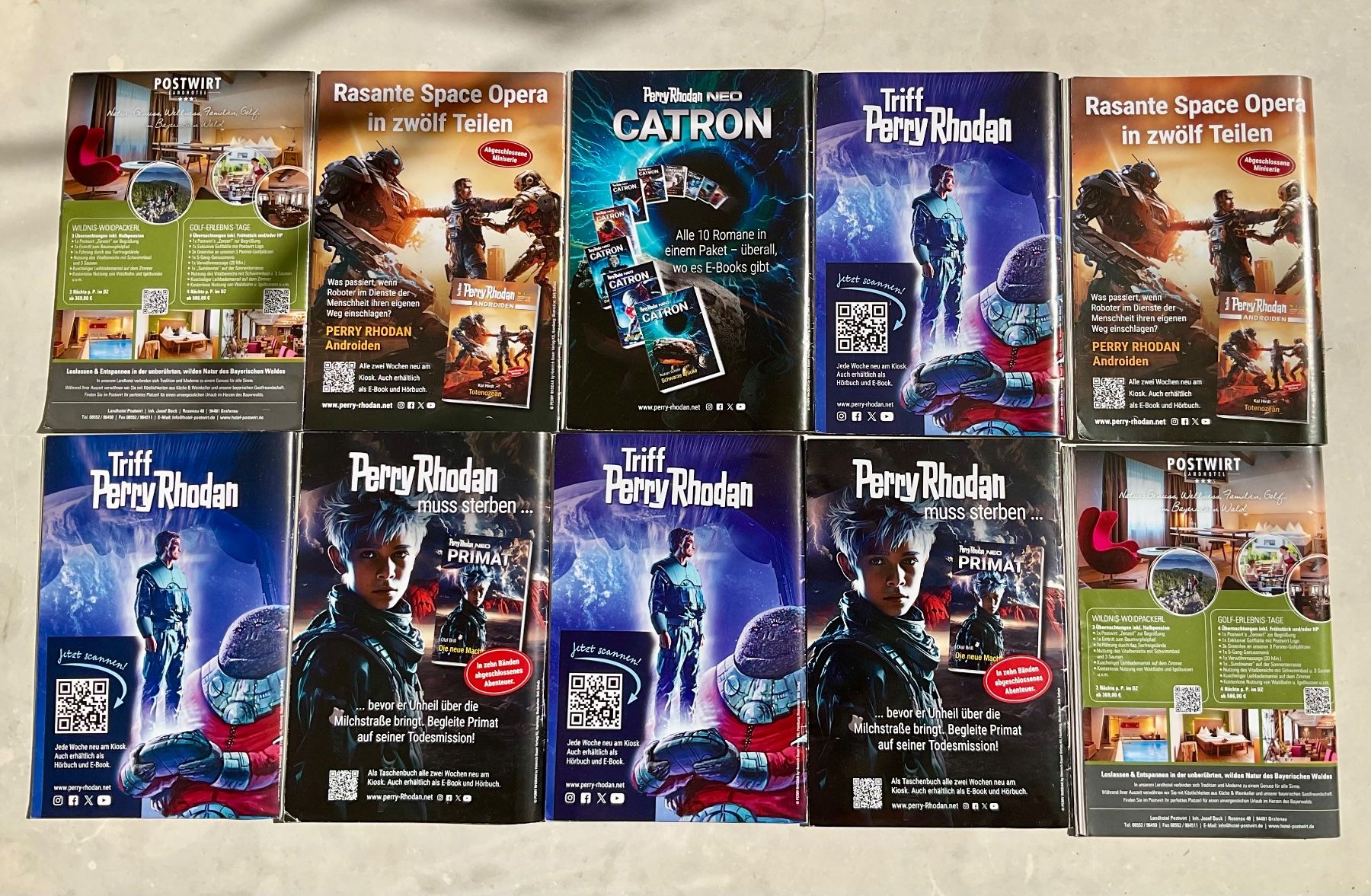 Bücher: 50 Perry Rhodan Roman Hefte – Gebraucht aus Endingen von nathan05 5